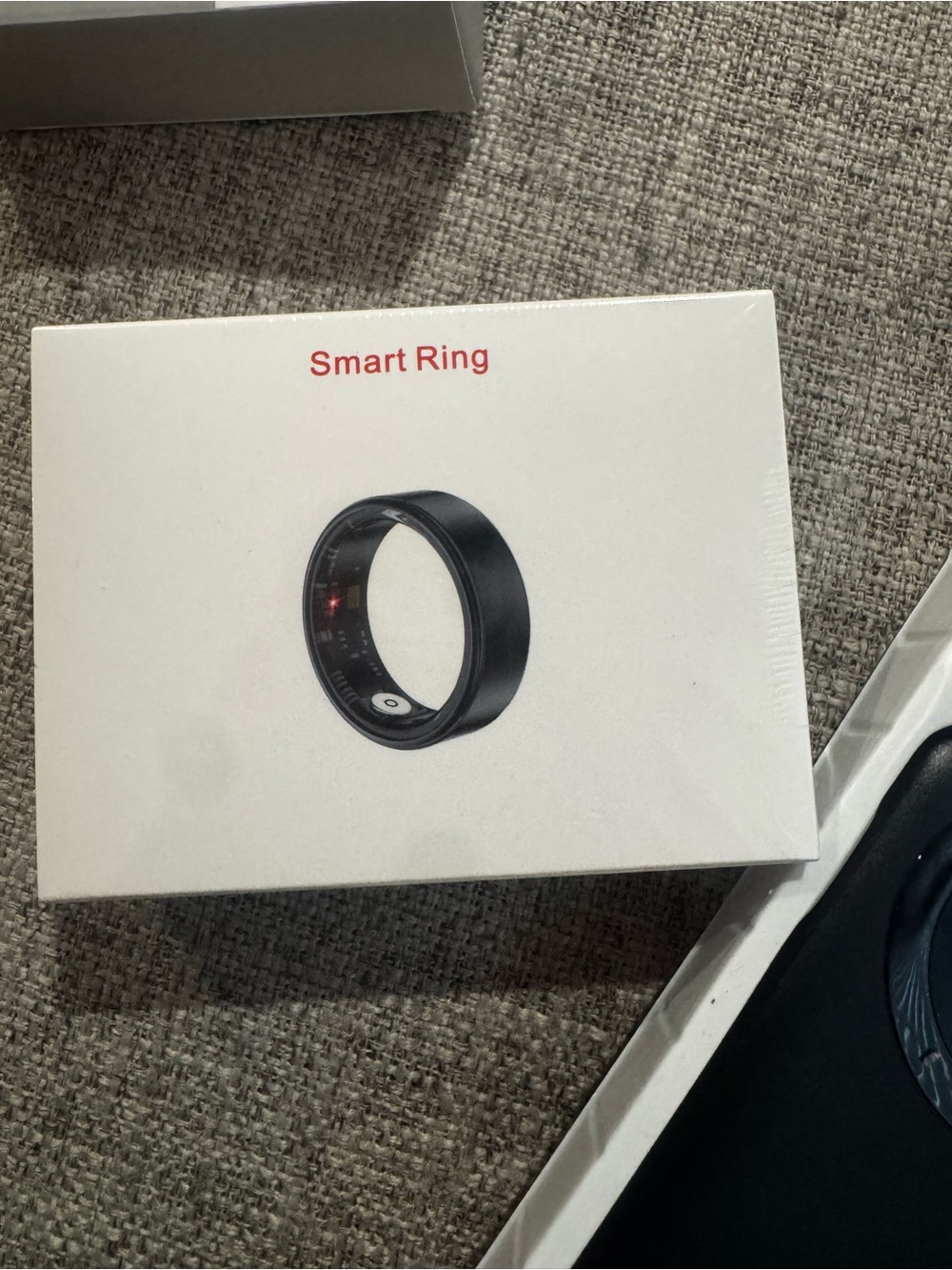 Smart Ring - Black Smart Ring